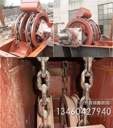 環(huán)鏈斗式提升機(jī)廠家解說(shuō)其斷鏈條處理
